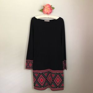 Michael by Michael Kors Sz M Black Jersey Sheath